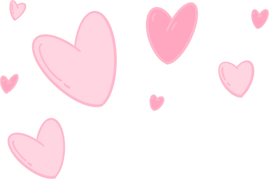 Heart Shapes Illustration 